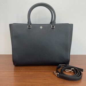 Tory Burch Robinson Large Zip Tote